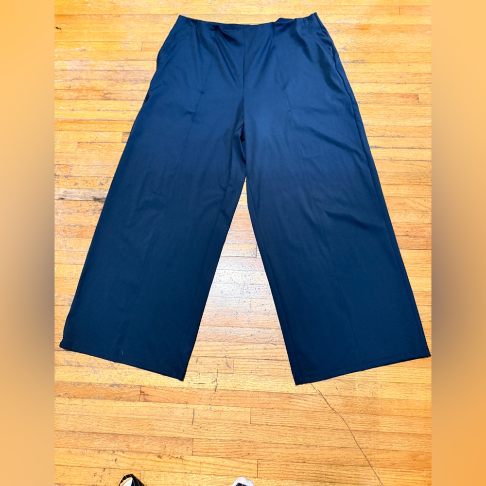 Old Navy Women's Wide Leg Pants - Navy Blue